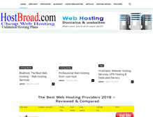 Tablet Screenshot of hostbroad.com